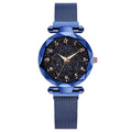 Relógio Magnético Feminino Céu Estrelado - Fashion Watch relógio 023 AmploTech Azul 
